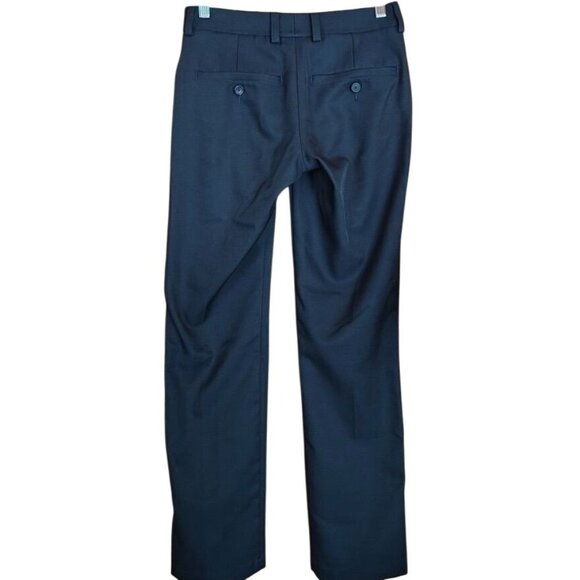 oobe Pants Womens 2 x 31" Gray Polyester Flat Front straight leg Uniform Work - Picture 7 of 10